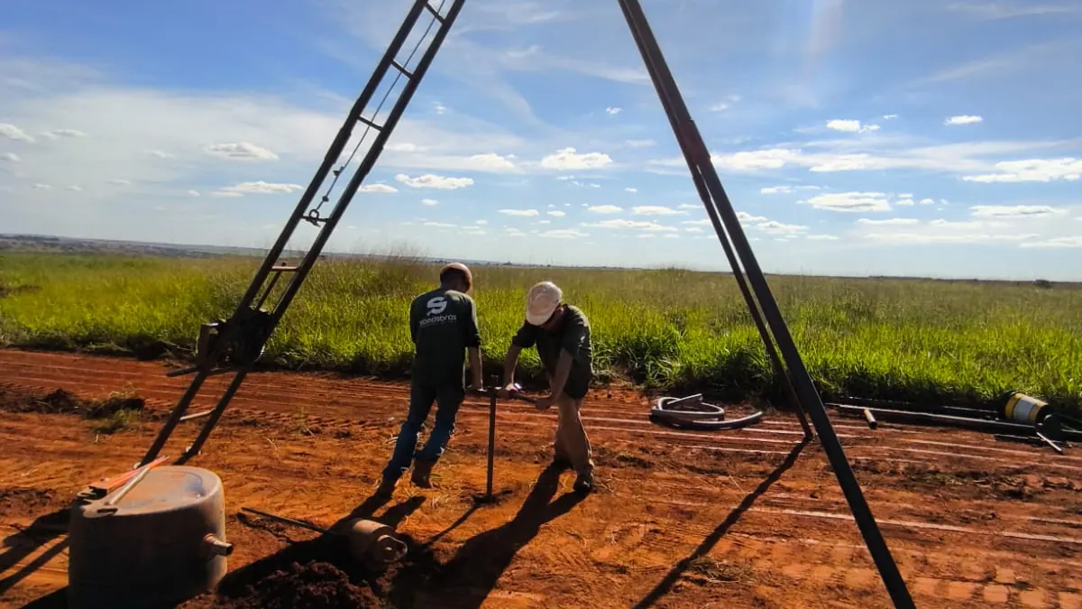 Equipe técnica da GeD Engenharia em campo